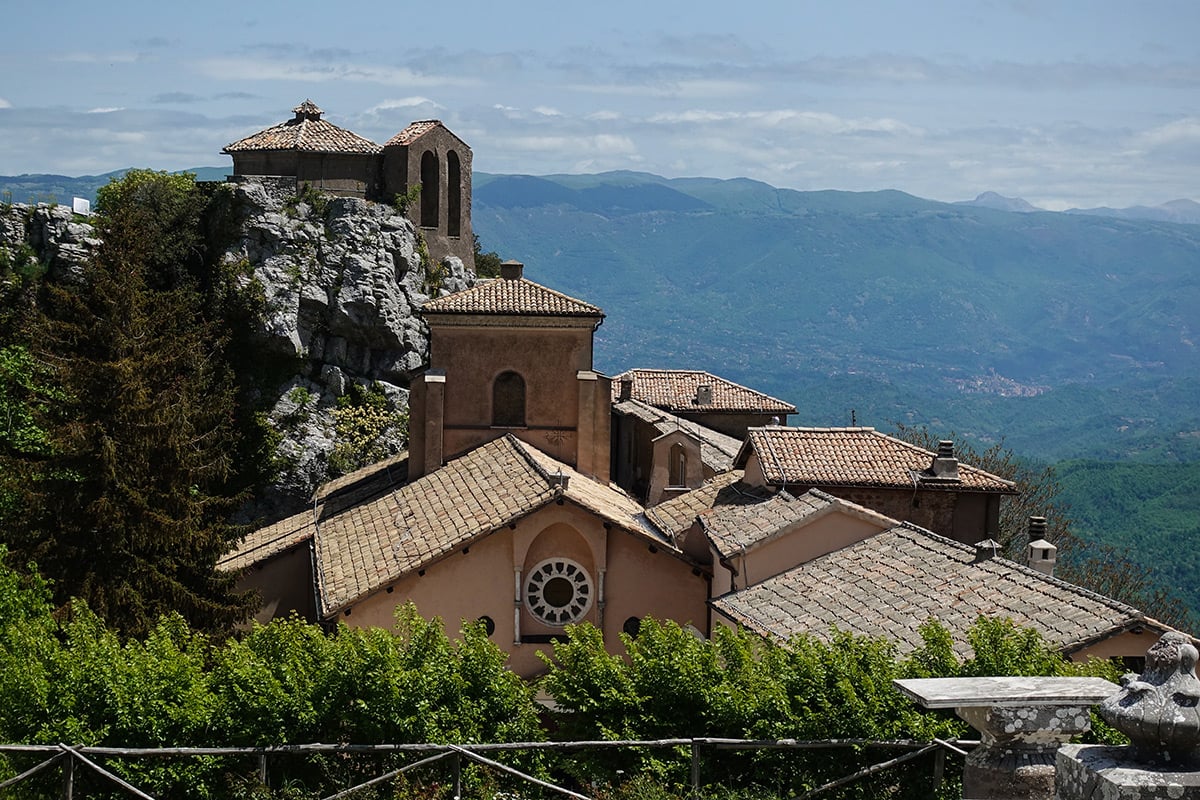 santuario della mentorella come arrivare