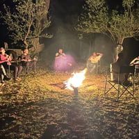 Il campeggio in Botswana