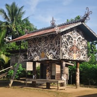 dayak village