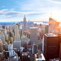 Vista dall'alto di Manhattan a New York