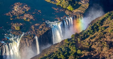 Le Cascate Vittoria: "il fumo che tuona"
