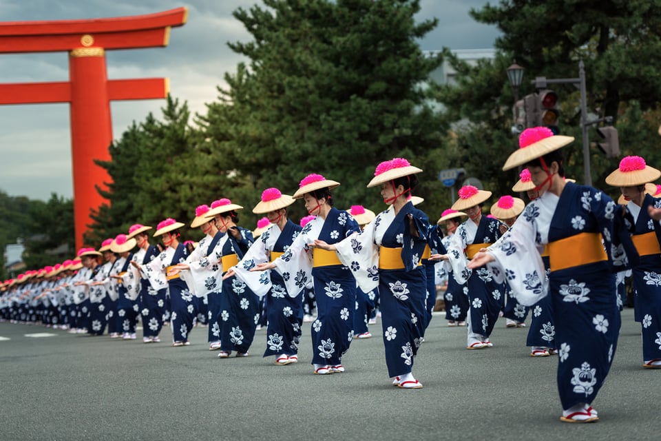 Il Jidai Matsuri in Giappone