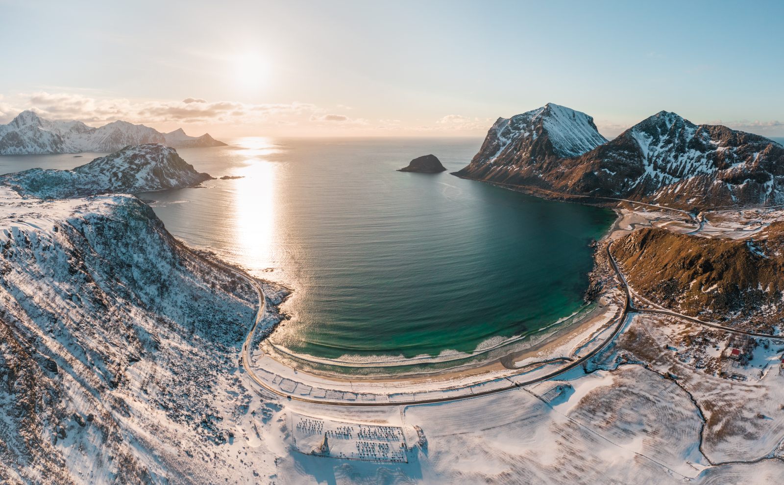 Haukland beach