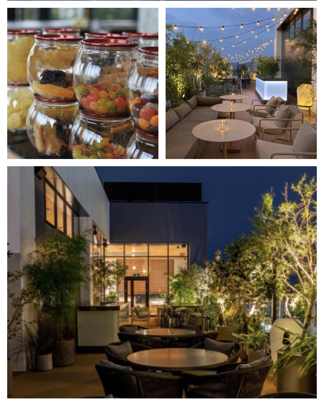 Puzzle foto hotel Hiroshima: rooftop per colazione